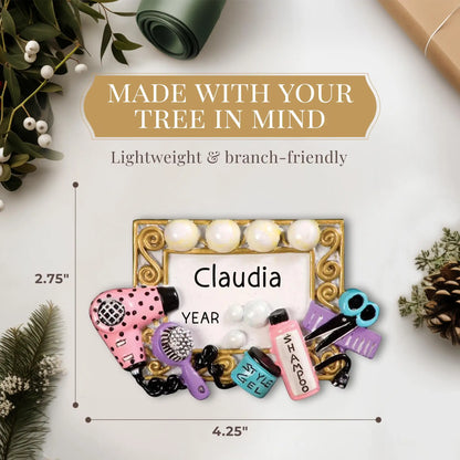 Adorno personalizado de estilista