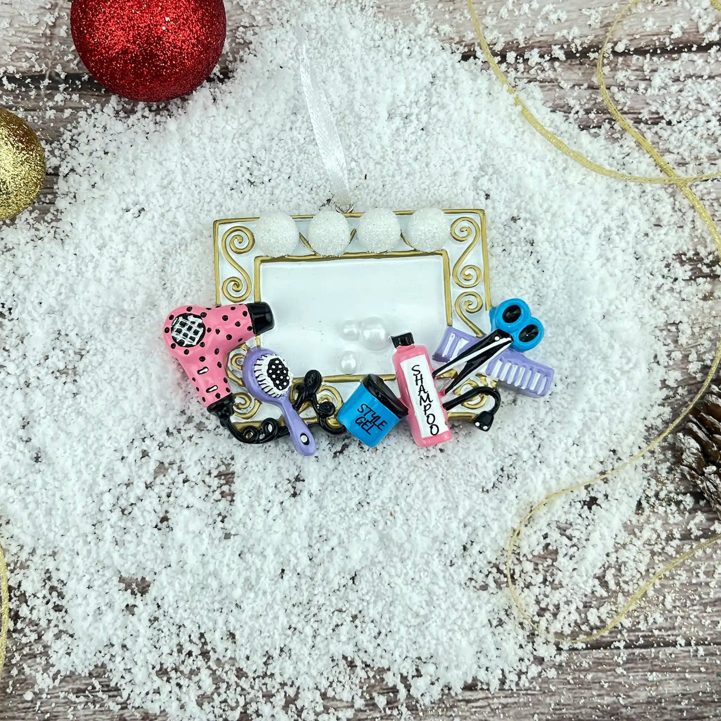 Adorno personalizado de estilista