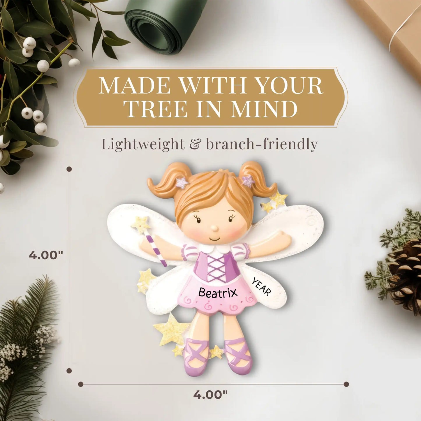 Fairy Personalized Ornament