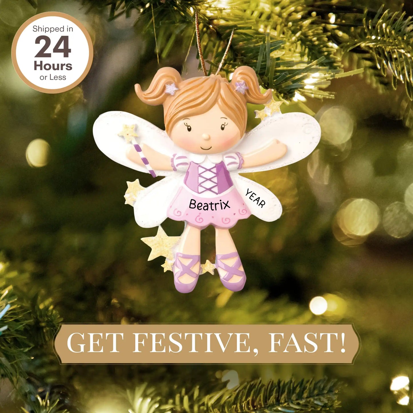 Fairy Personalized Ornament