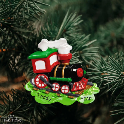 Choo Choo Train Christmas Ornament