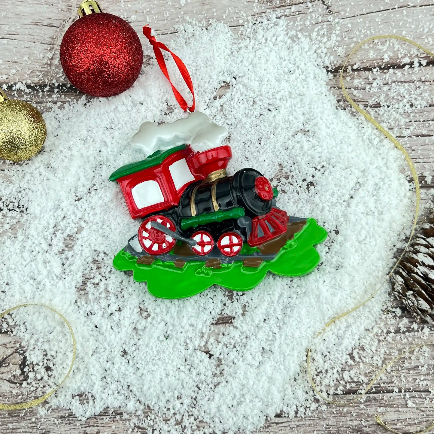 Choo Choo Train Christmas Ornament