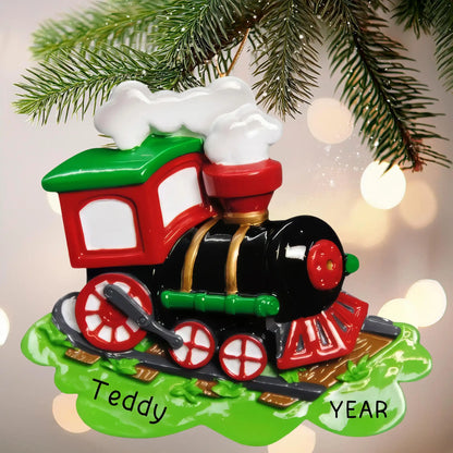 Choo Choo Train Christmas Ornament