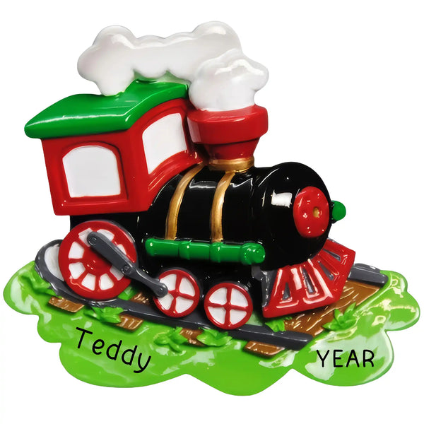 Adorno navideño de tren Choo Choo 