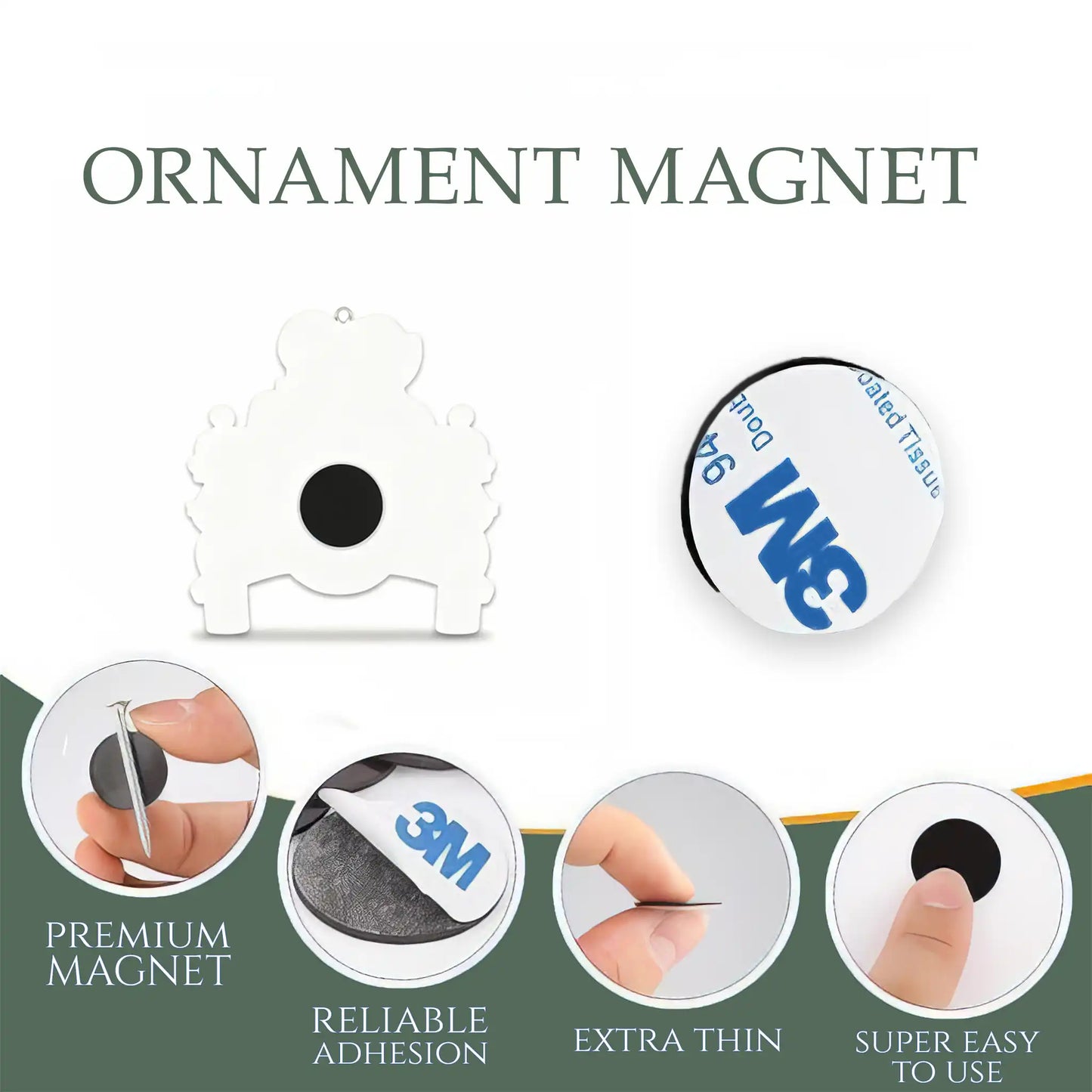 Ornament Magnet (1pc)