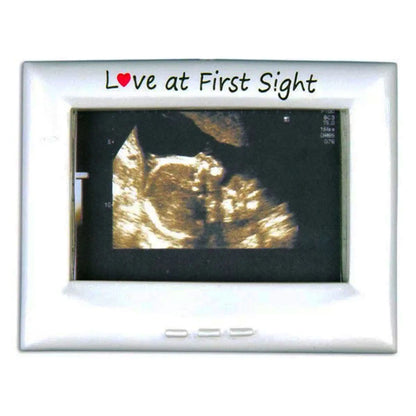 New Baby Ultrasound Picture Frame Christmas Ornament