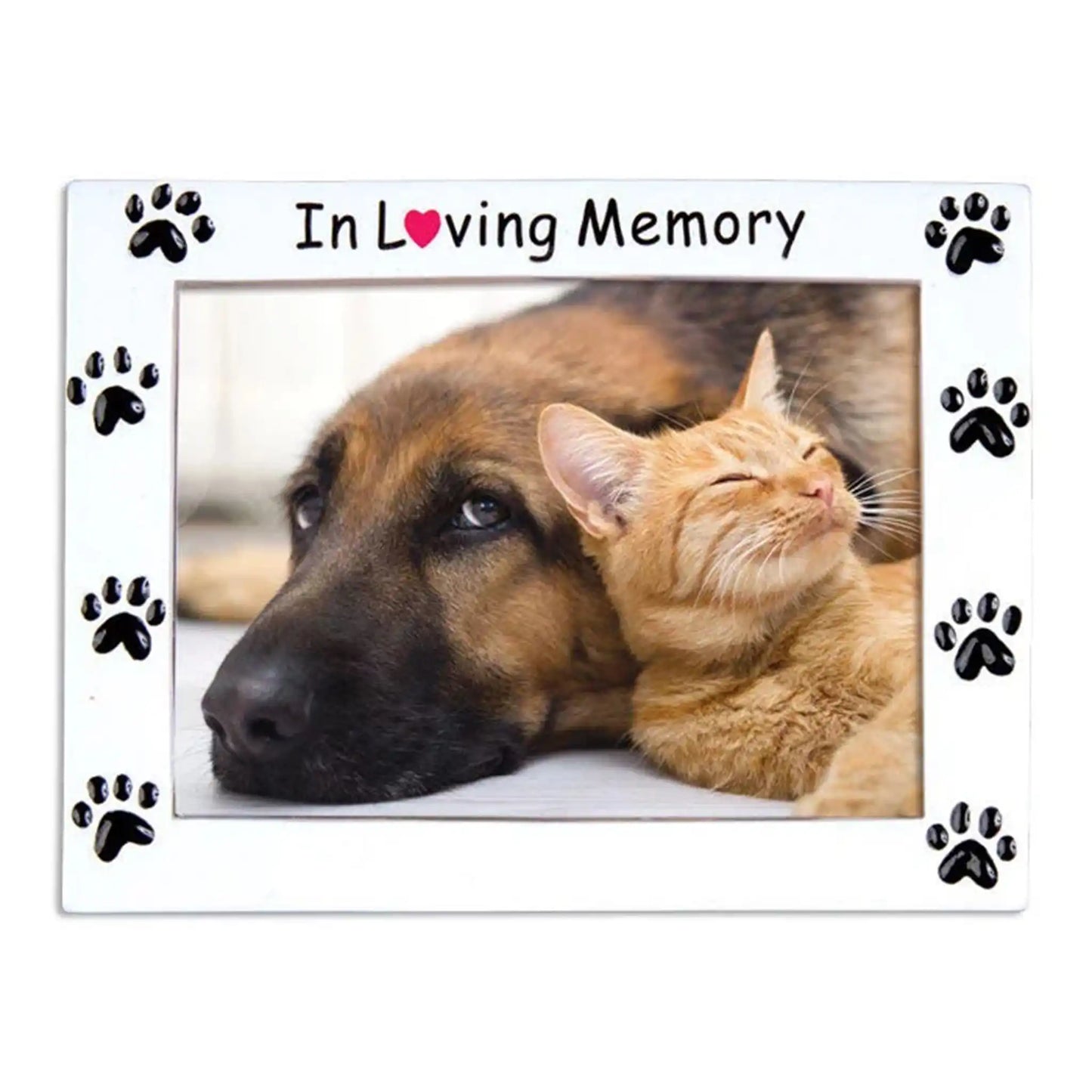 Pet RIP Picture Frame Christmas Ornament