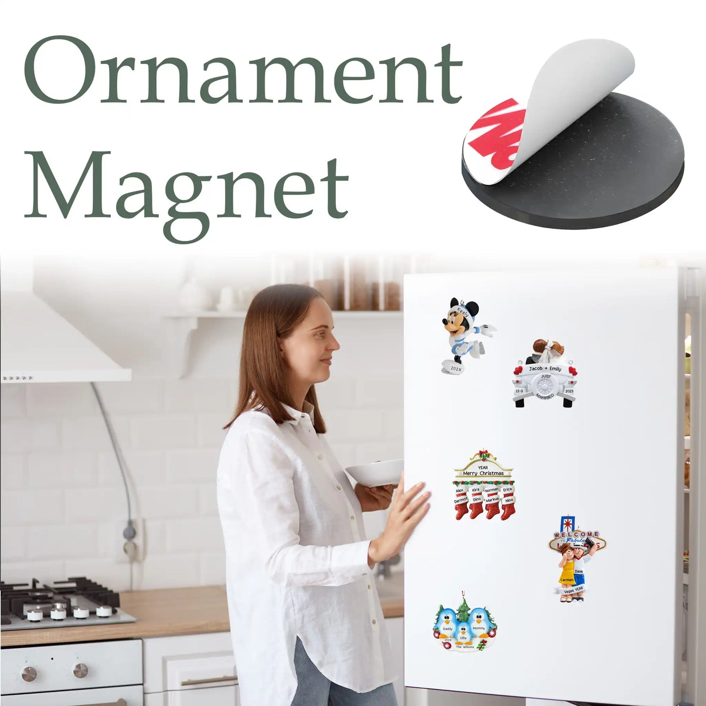 Ornament Magnet (1pc)
