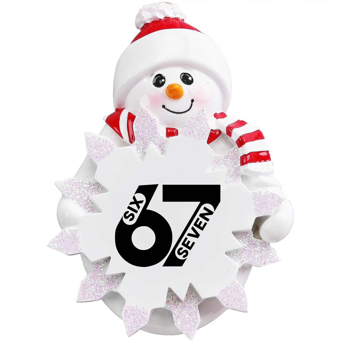 6 7 Slang Viral Personalized Ornament