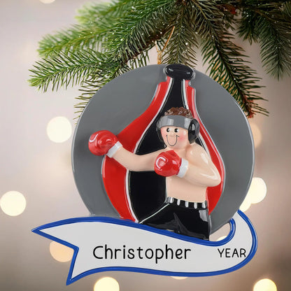 Adorno personalizado de boxeador