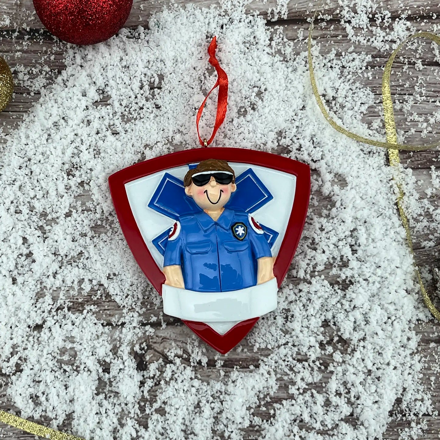 Adorno personalizado de paramédico de EMT