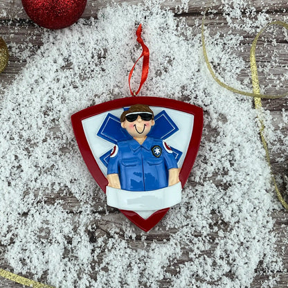 Adorno personalizado de paramédico de EMT