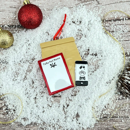 Take-Out To Go Uber Eats Christmas Ornament