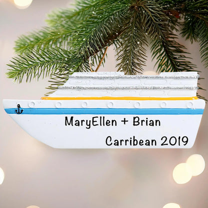 Adorno personalizado de crucero