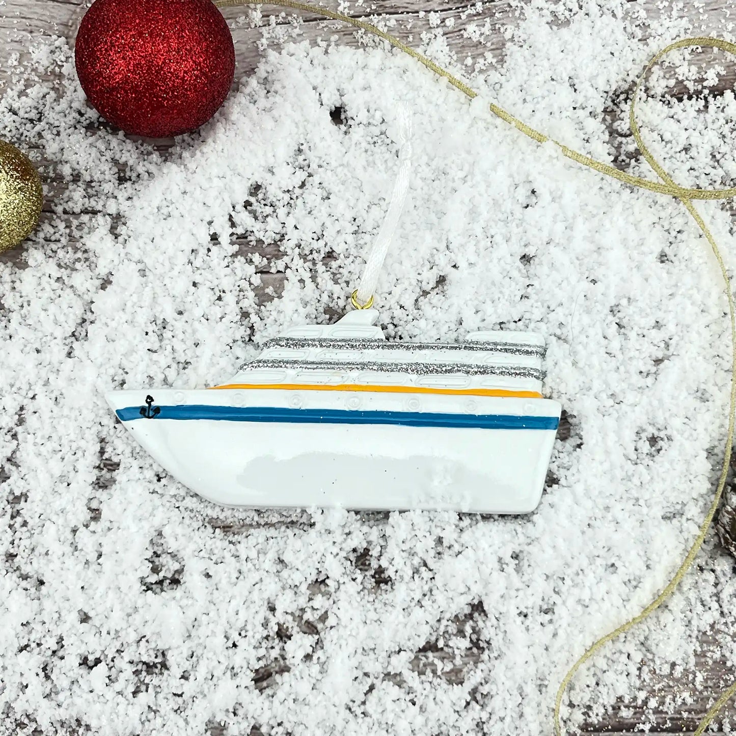 Adorno personalizado de crucero