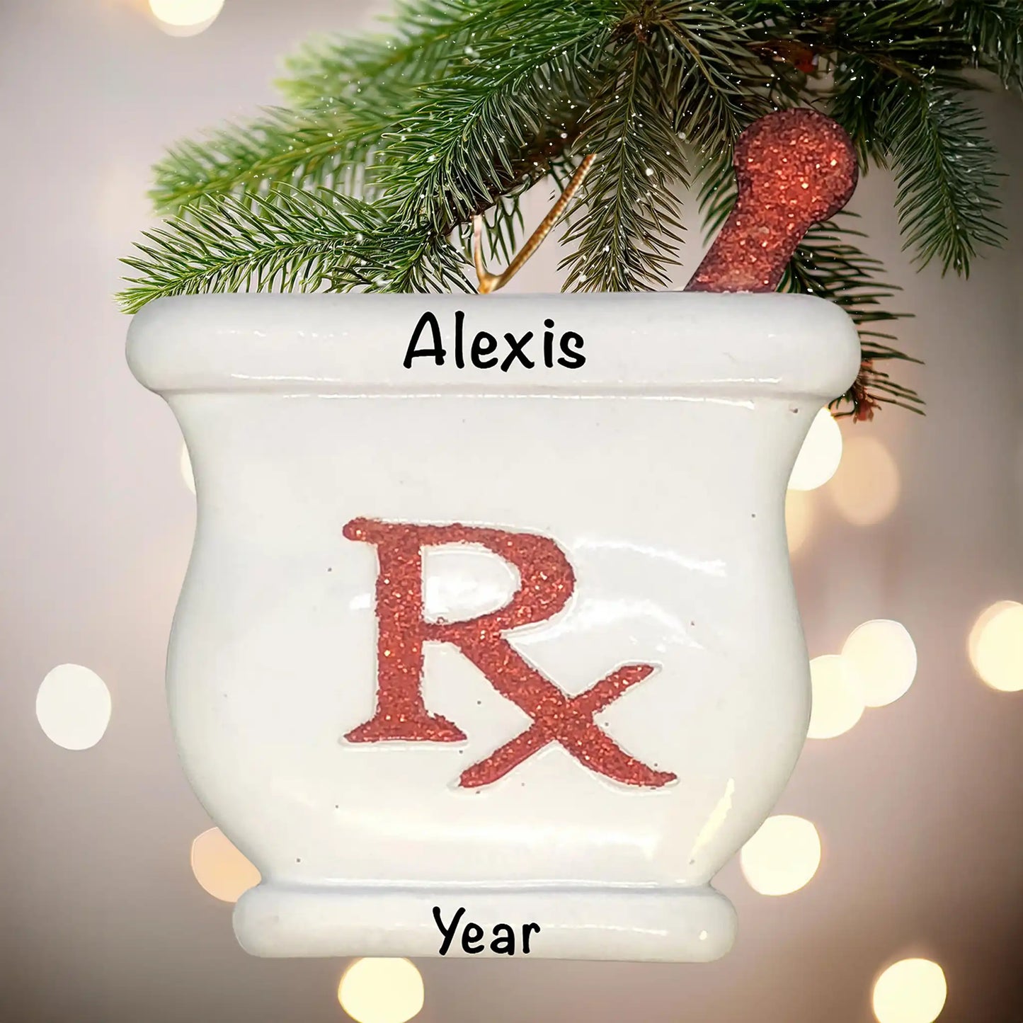Pharmacist - RX Personalized Ornament