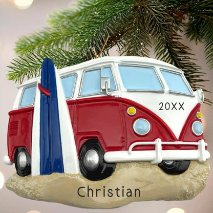 Adorno personalizado de furgoneta camper estilo VW