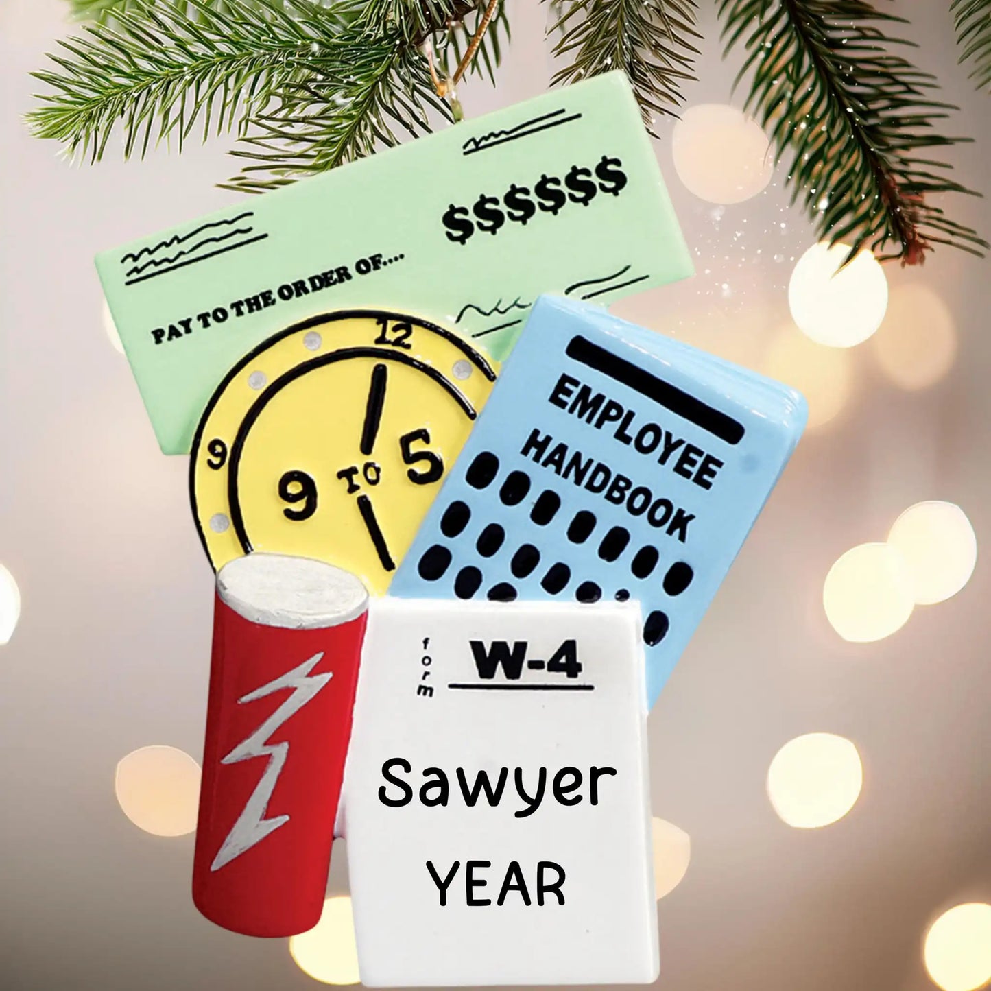 First Job / New Job Personalized Ornament