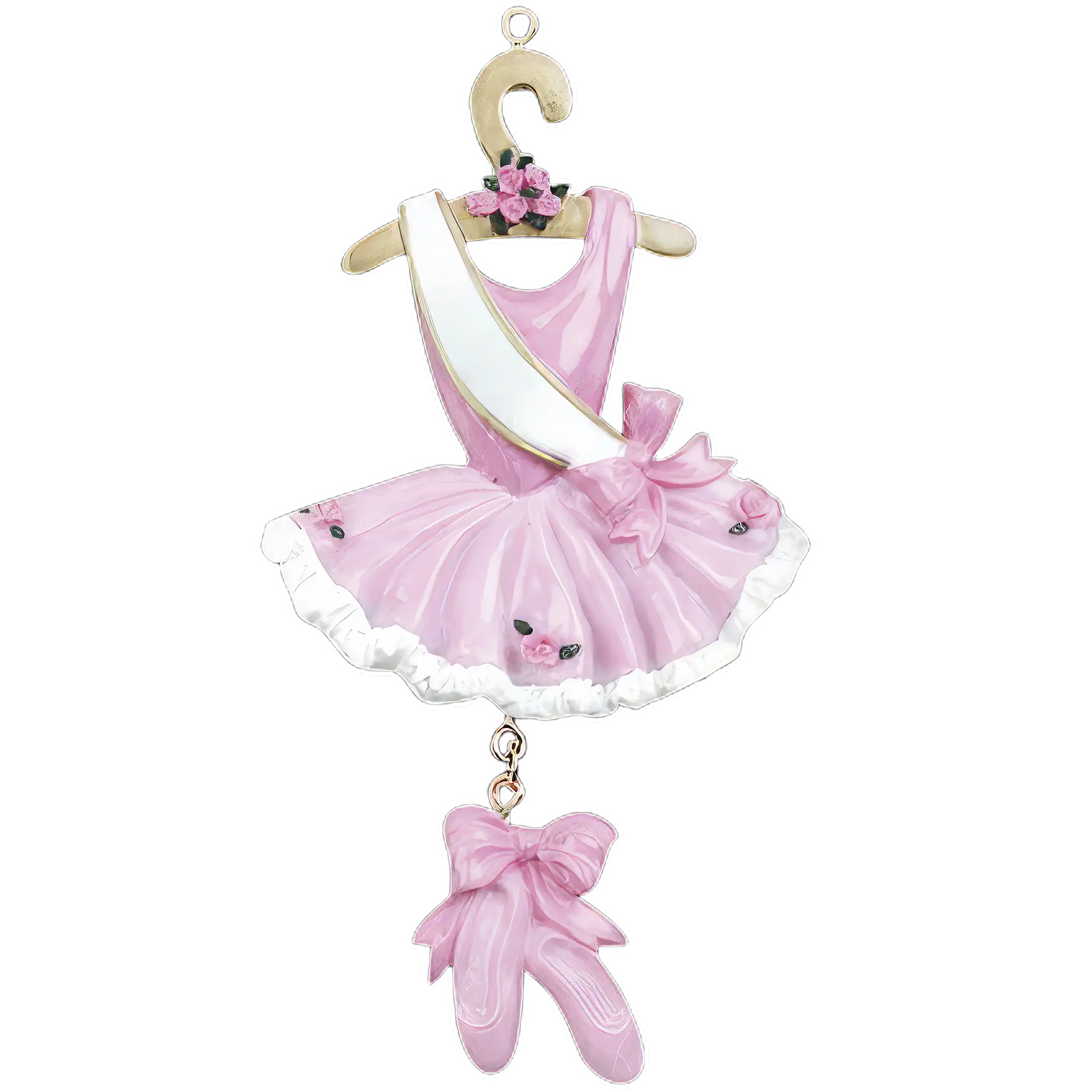Personalized Ballet Christmas Ornament