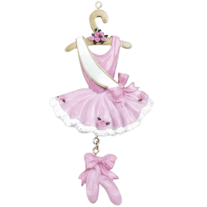 Ballerina Dress Christmas Ornament