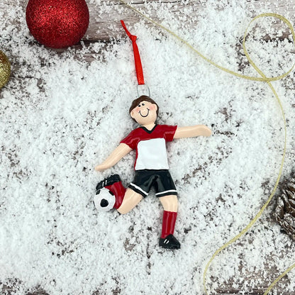 Soccer Guy Christmas Ornament