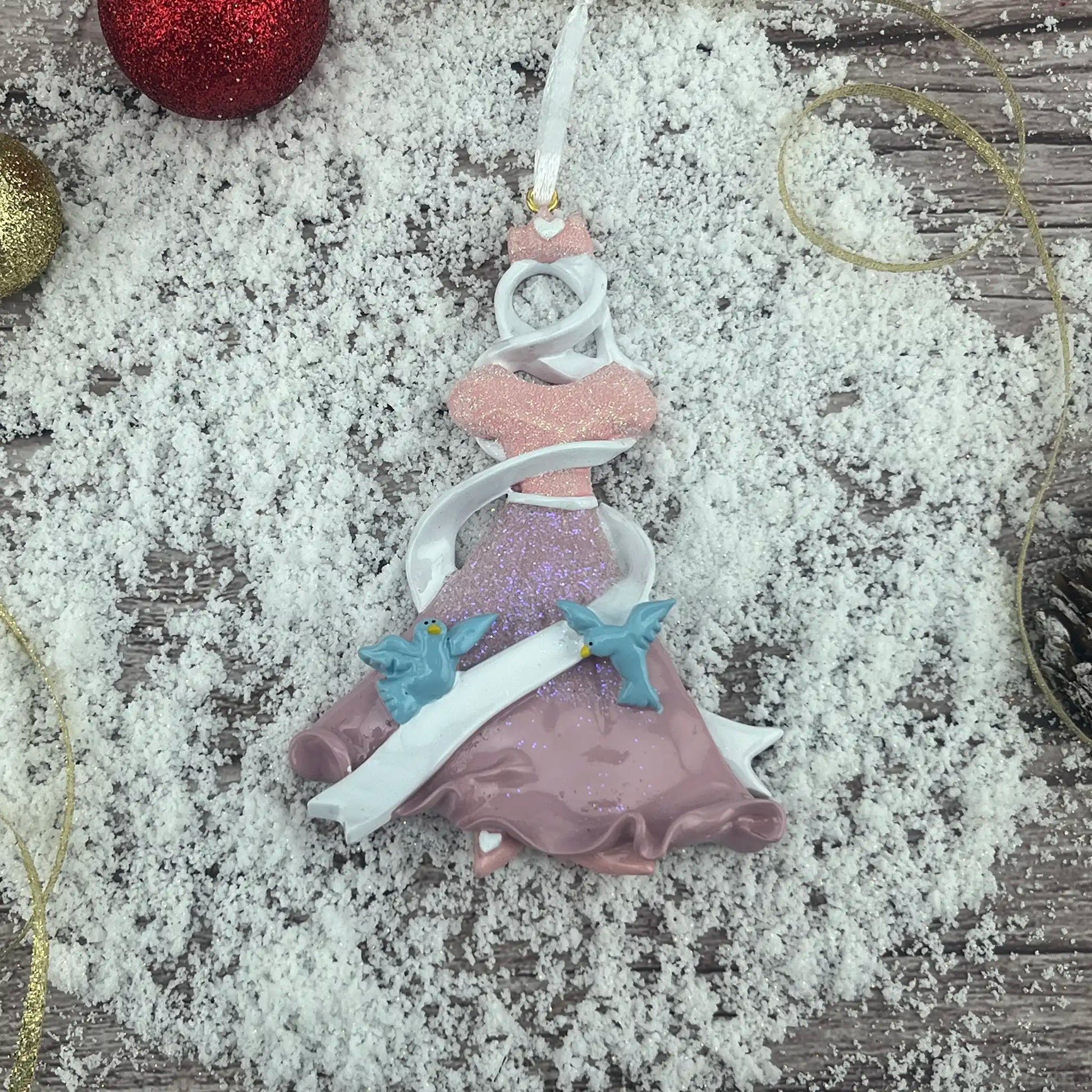 cinderella pink dress ornament Vintage 1990's Hallmark Keepsake Madam Alexander Cinderella Ornament | Retro Hallmark Christmas Ornament | Cinderella Ornament