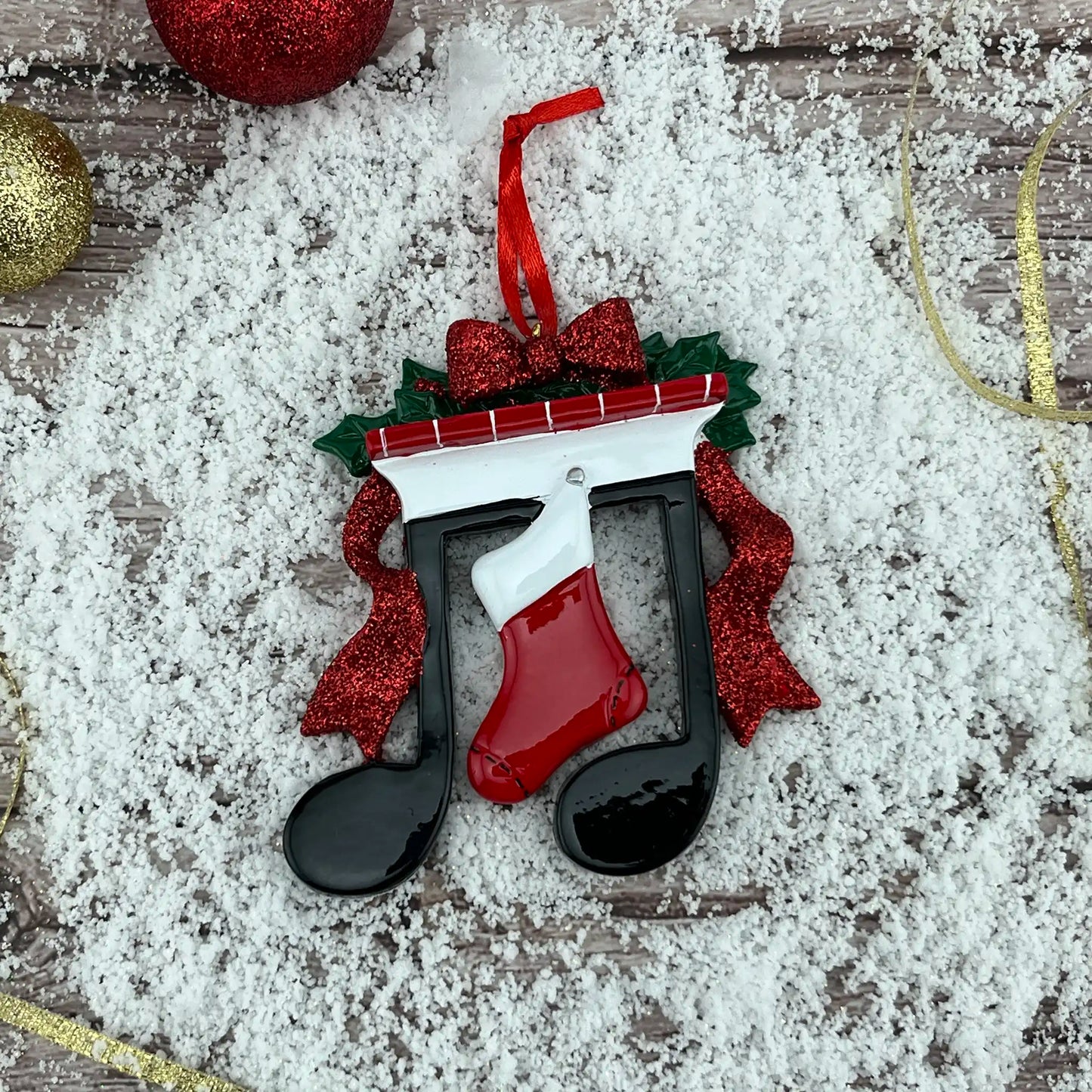 Music Note Christmas Ornament