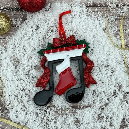 Music Note Christmas Ornament
