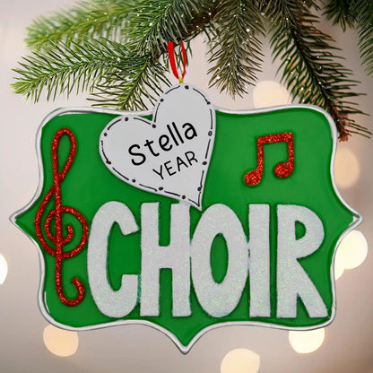 Choir Christmas Ornament