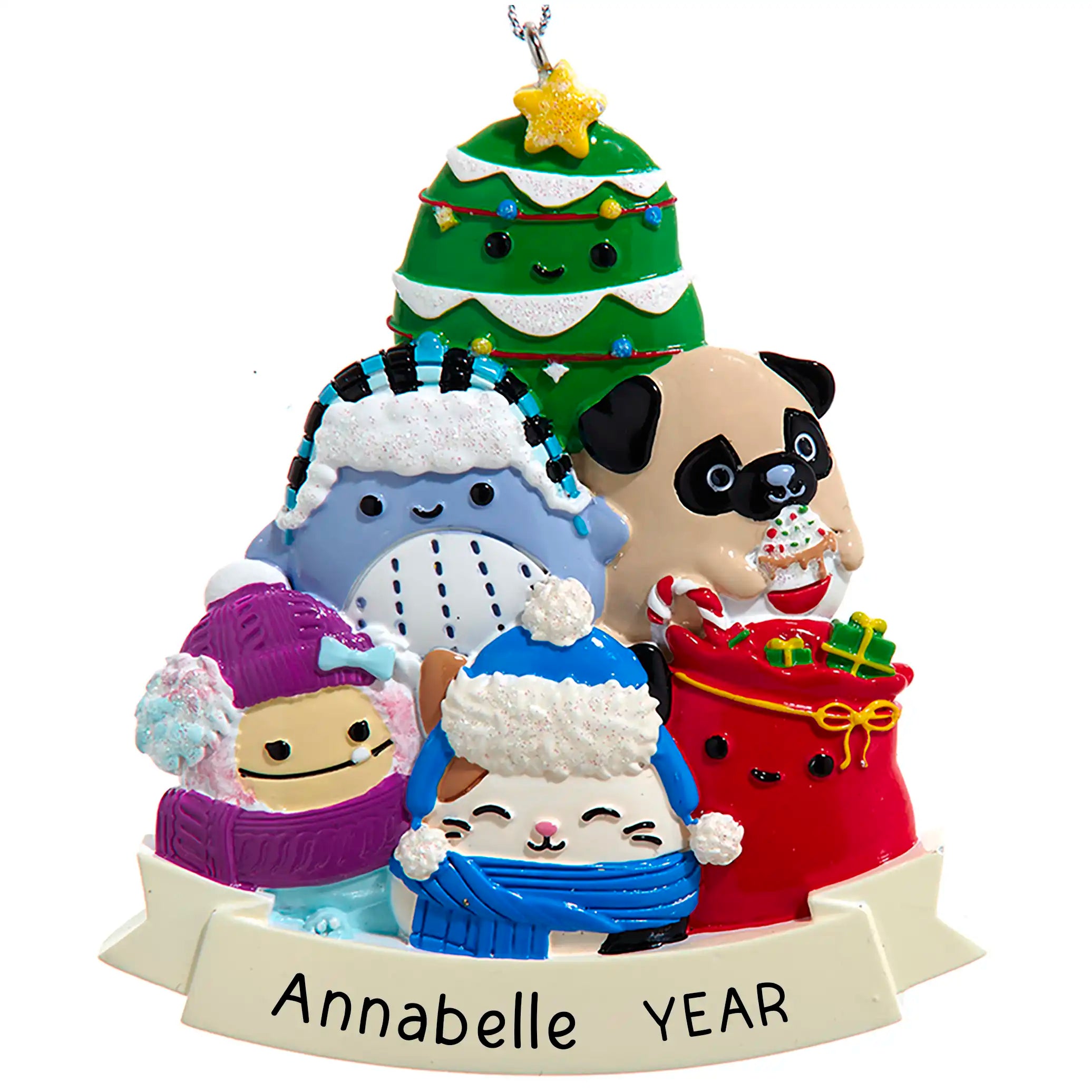 Squishmallows Personalized Ornament