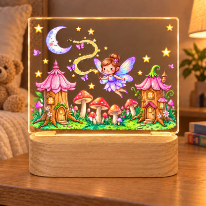Personalized Fairy Garden Night Light
