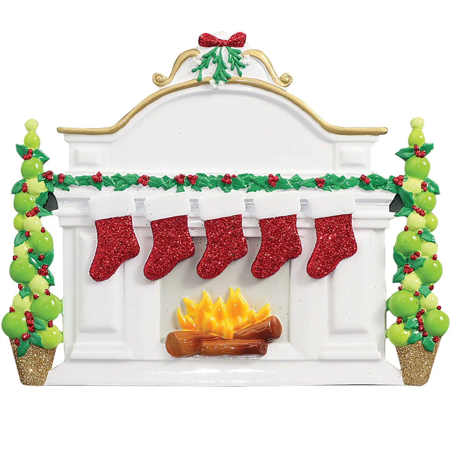 Mantle Table Top Family of 5 Christmas Decoration