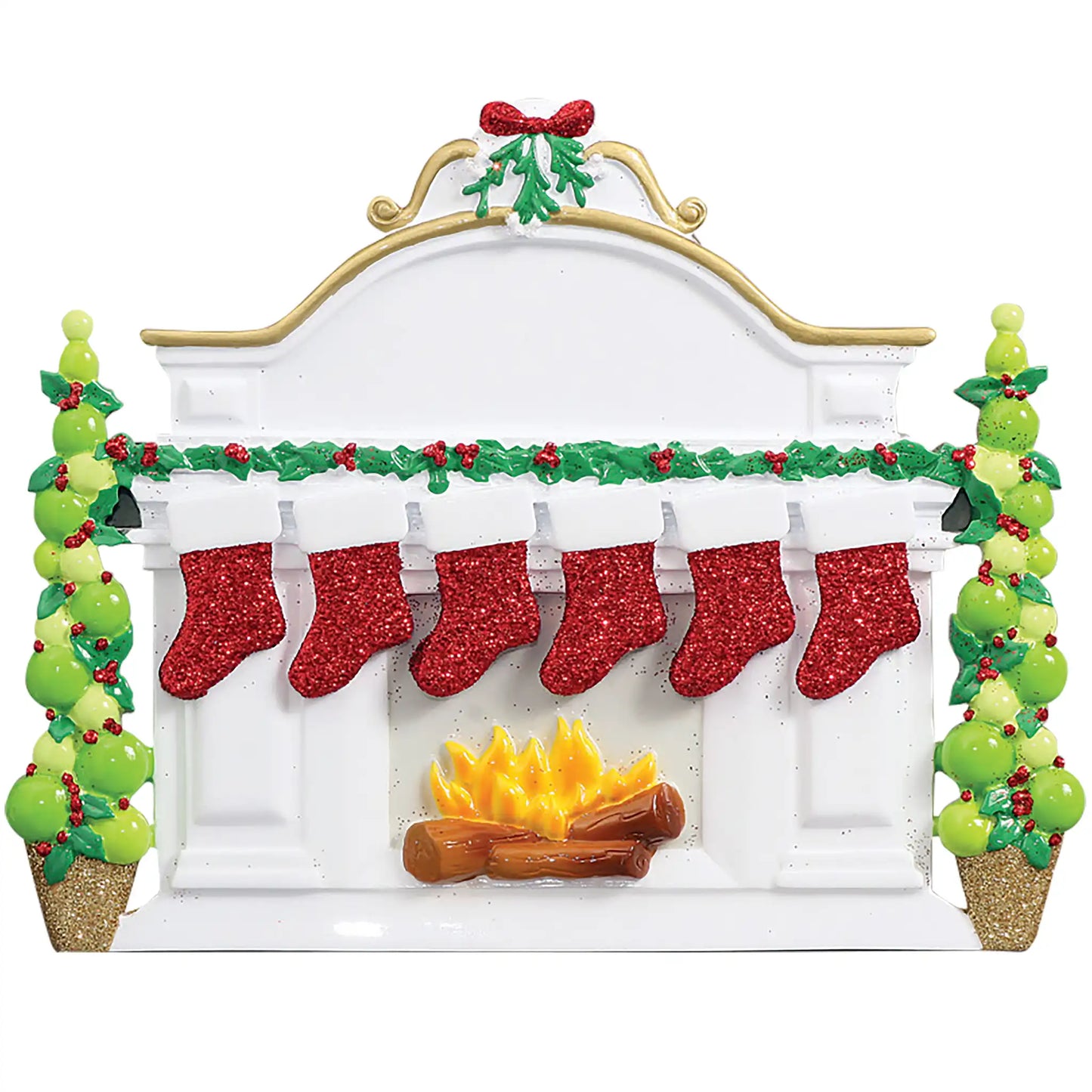 Mantle Table Top Family of 6 Christmas Decoration