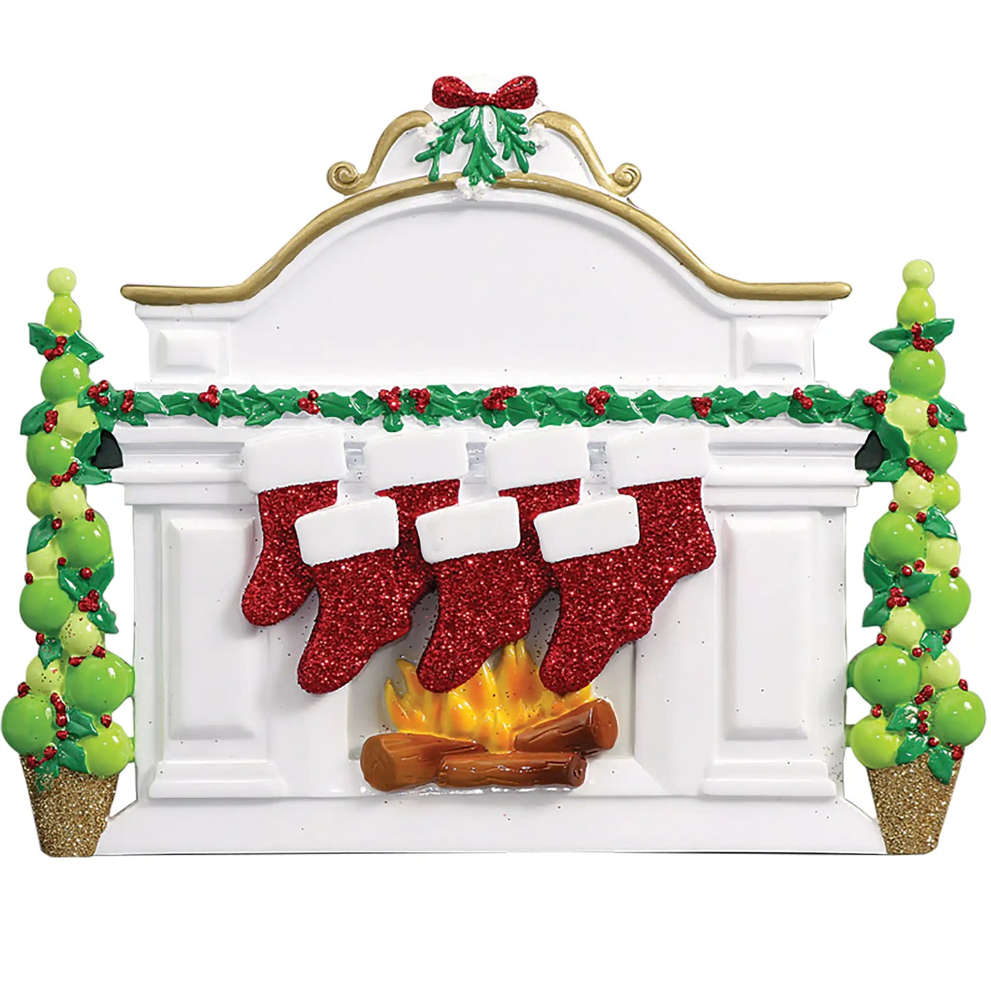 Mantle Table Top Family of 7 Christmas Decoration