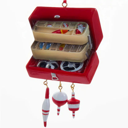 Fishing Tackle Box Christmas Ornament