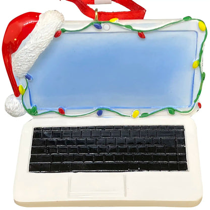 Laptop Computer Christmas Ornament