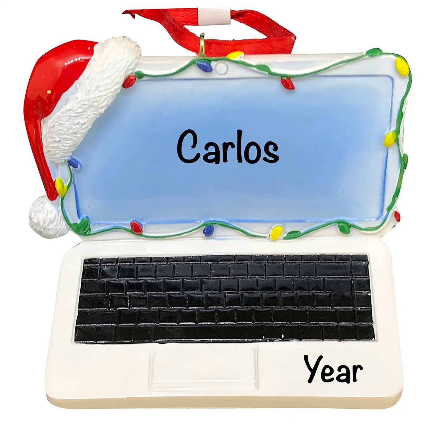 Laptop Computer Christmas Ornament