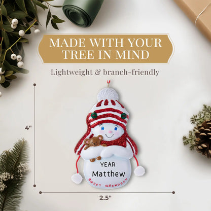Sweet Grandson Christmas Ornament