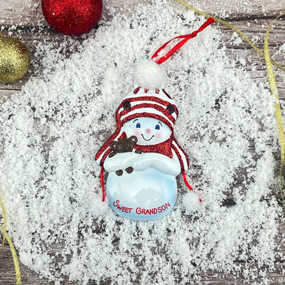 Sweet Grandson Christmas Ornament