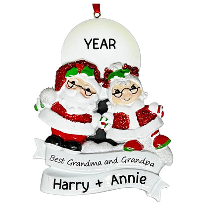 Grandparents Christmas Ornament