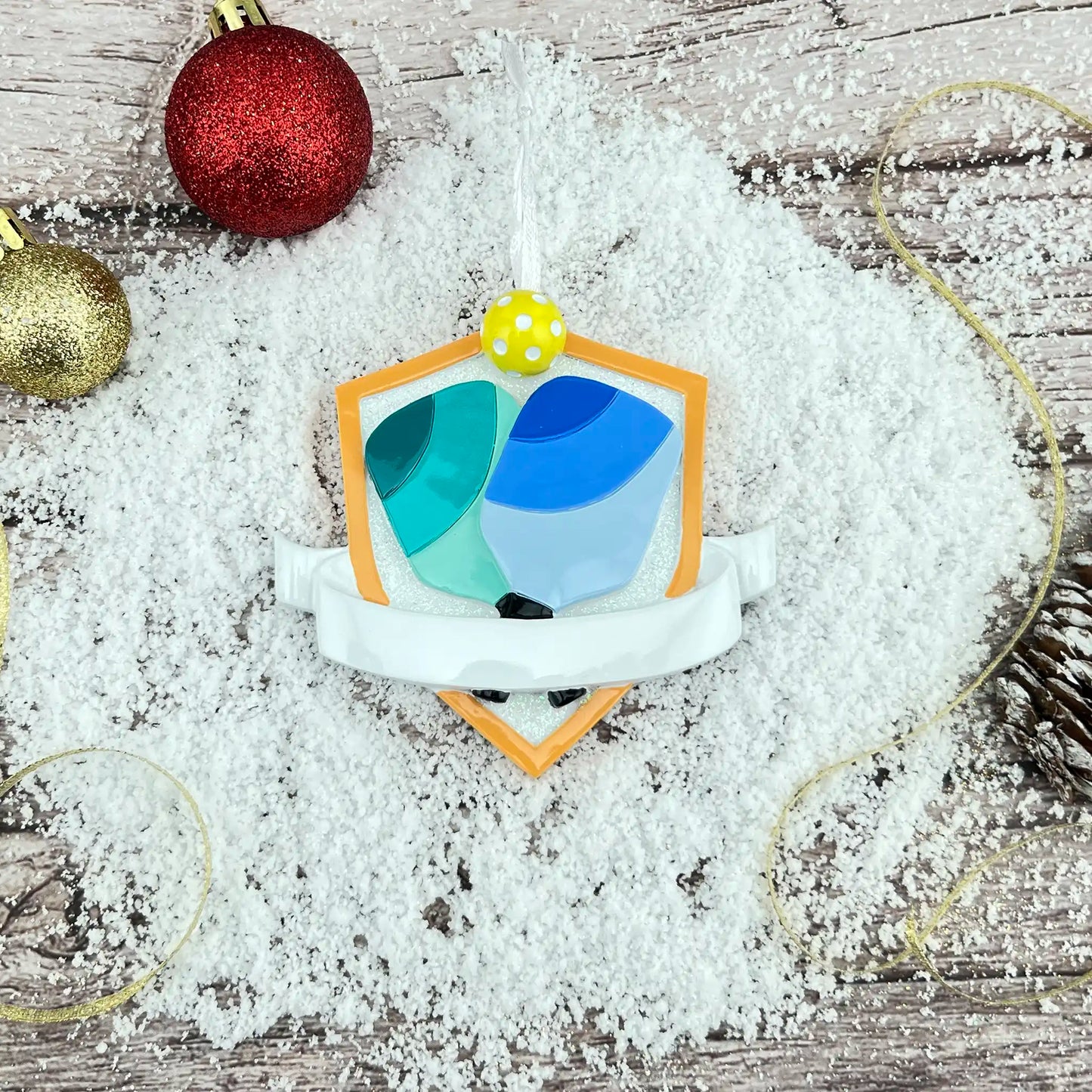 Adorno personalizado de paletas de pickleball 