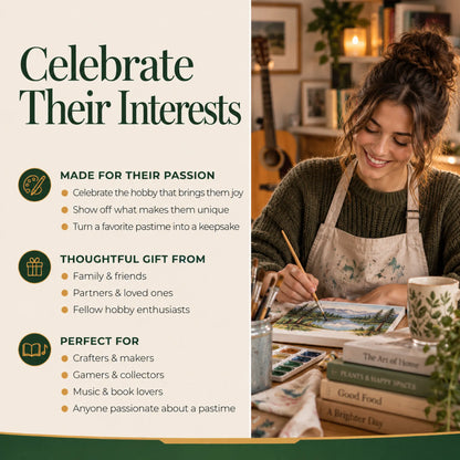Celebrate the hobby they love: a personalized online shopping delivery christmas ornament, a gift for every hobbyist