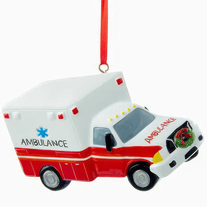 Ambulance Christmas Ornament