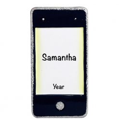 iPhone Personalized Christmas Ornament
