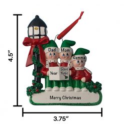 Choir Family Personalized Christmas Ornament