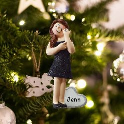 Personalized I Got The Ring Christmas Ornament