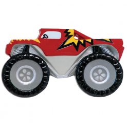 Monster Truck Personalized Christmas Ornament - Blank
