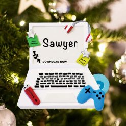 Personalized Video Games Christmas Ornament