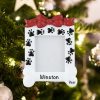 Personalized Pet Photo Frame Christmas Ornament