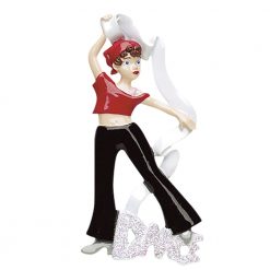 Dance Girl Personalized Christmas Ornament - Blank